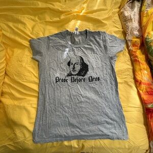 Prose Before Bros William Shakespeare Graphic Tee | Funny Literature Shirt